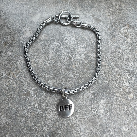 Armband BFF i silverfärg - Outlet