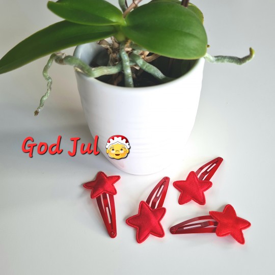 Hårspännen God Jul x 4