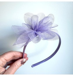 Diadem med tyllblomma