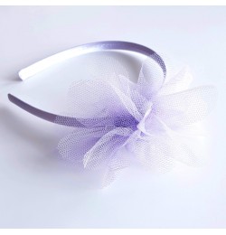 Diadem med tyllblomma