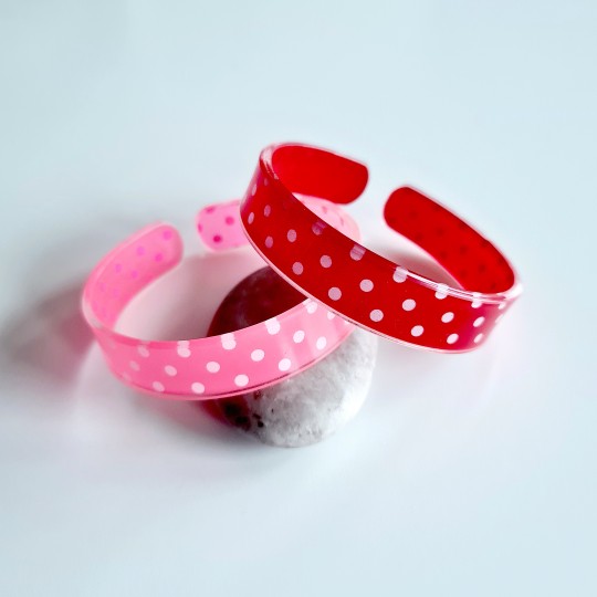 Armband stelt med prickar x 2 - Outlet