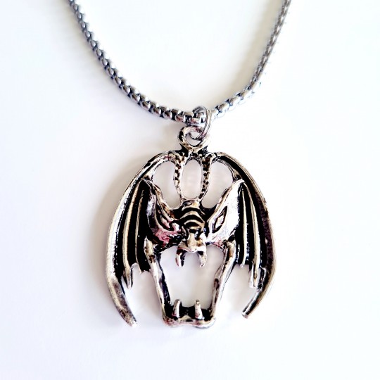 Halsband med fladdermus
