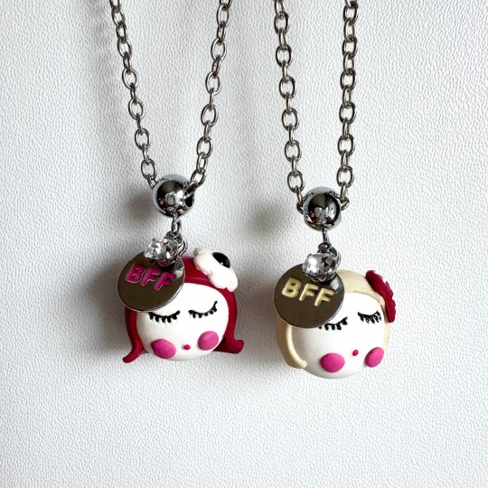 Halsband BFF kompisar