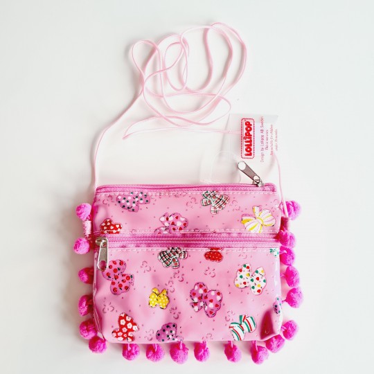 Väska med pompom